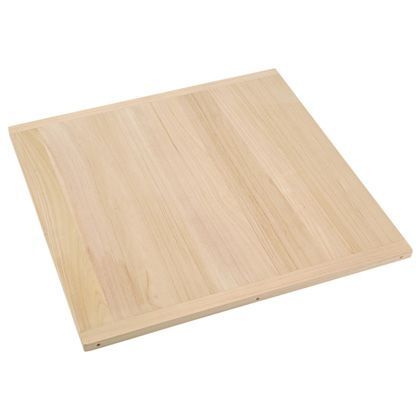 家庭用麺台 (麺棒付) 縦750×横750×厚み25mm A1088 1点