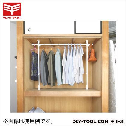 突ぱりクローゼットハンガー 白 TCH-60 1