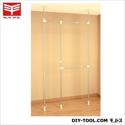 突っぱり伸縮ワイドハンガー
