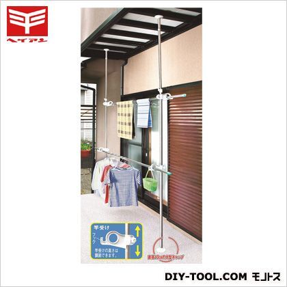 ワンタッチベランダ物干し受け