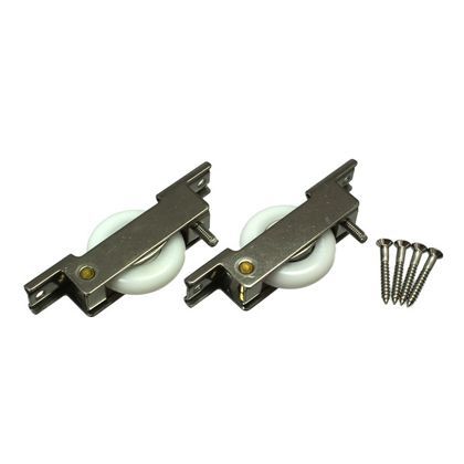 精密防音戸車ベアリング入調整式NV33AB-R 33mm 17346 1