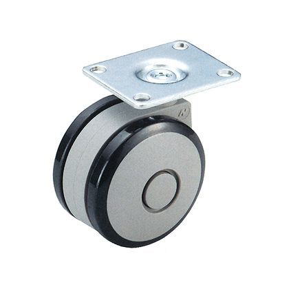 室内用重量タイプTシリーズキャスタープレート・ストップ無 75mm 1