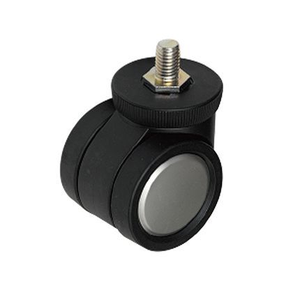 室内用高さ調整機能付きフリーロール付・リフトロックキャスター K100U-50-S8 1