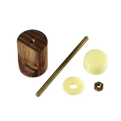 ウッド円筒つまみ