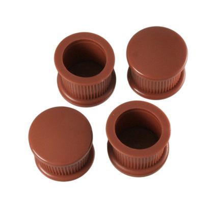 脚キャップ 茶 21mm丸 A-003 1