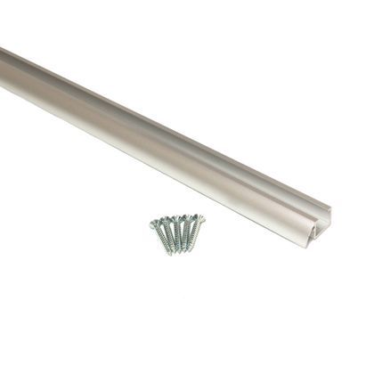 丸型フックレール シルバー 2000mm 58040 1