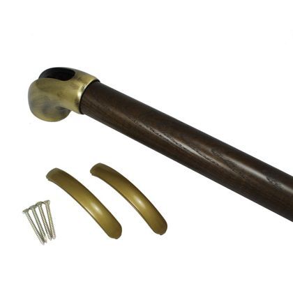 和寂真鍮古美・エイジング塗装(補助手摺り) 575mm 97153 1