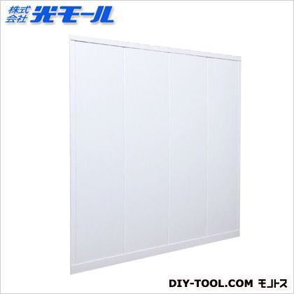 腰壁PURAPAN ホワイト 全長最大:高さ895X幅895X厚さ7(mm) NO1910 1セット