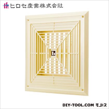 羽衣(換気孔)1型(固定式) アイボリー 300×300mm 03369218 1