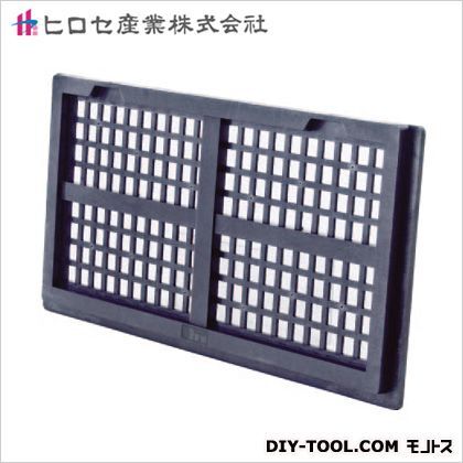 明石(床下換気孔)(アミ付) 黒 200×400×15mm 03319426 1