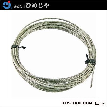 ひめじや ステンレスカットワイヤーロープ φ1.5mmx5m 1