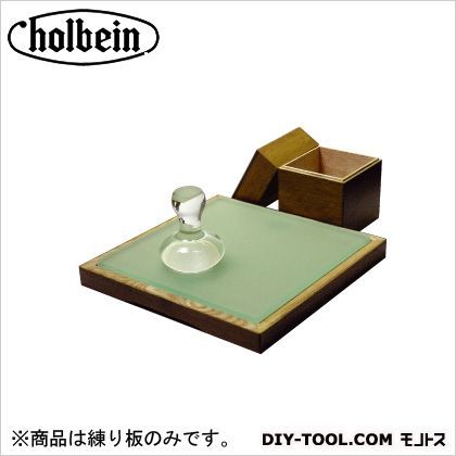 顔料用具PG601練り板 練り板:250×250×10mm 木箱:273×273×43mm 1個