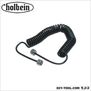 トリコンスパイラルホース(黒) 4mm×50cm(伸縮時2M) 1