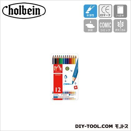 CdA1288-312ファ・ンカラー水溶性色鉛筆12色セット 1