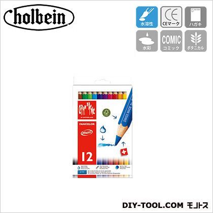 CdA498-712ファ・ンカラー水溶性色鉛筆マキシ12色セット 1