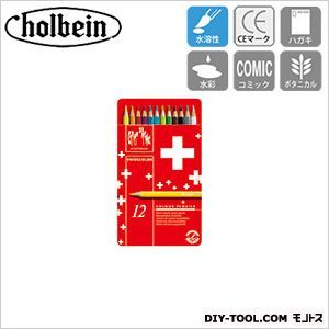 CdA1285-712スイスカラー色鉛筆12色セット 1