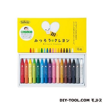 みつろうクレヨン16色セット 310001 1