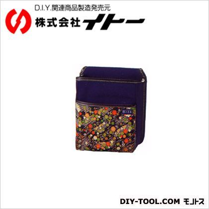 腰袋ちりめん 黒 017066 1