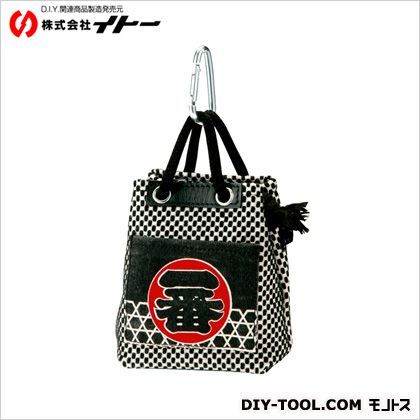 職人道楽豆道具袋一番 約W100×H100×D50mm 017860 1