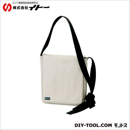 職人道楽ショルダー縦二重刺子白 約W340×H360×D70mm 018136 1