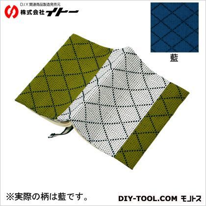 職人道楽武州織刺子文庫本カバー藍 文庫本フリーサイズ 094905 1