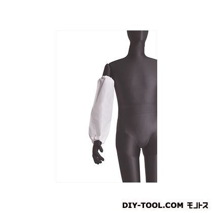 不織布作業衣 ロング腕カバー 白 フリーサイズ BNW-G 4枚入