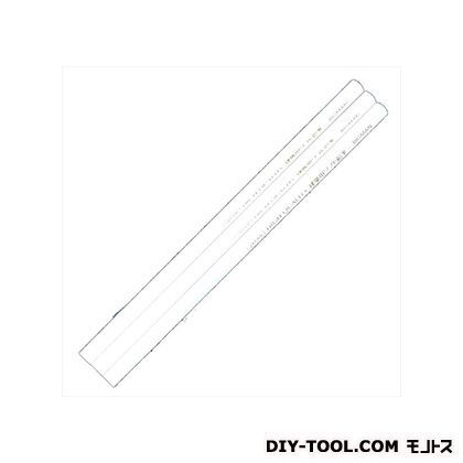 建築用ソフト鉛筆 白 BAP-SW3 3本入