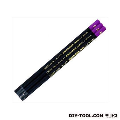 建築用特選鉛筆 2H 黒 BAP-2HEX 3本入