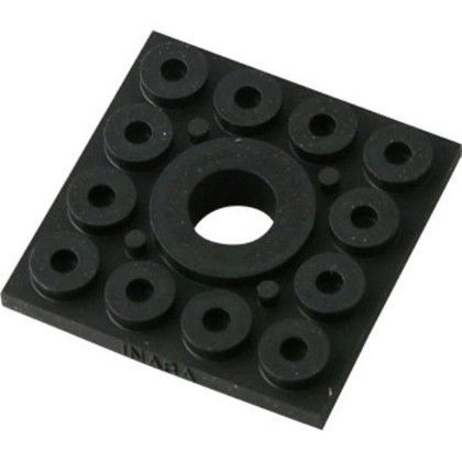 防振ゴム穴付カットタイプ 50cm GPS50-50-4P-HIP 1