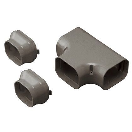 配管化粧カバー T型ジョイント 分岐用 25.2cm LDT90B 1点