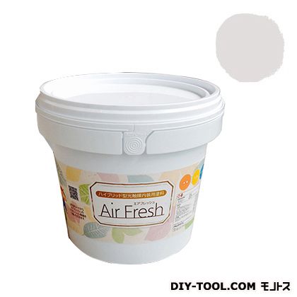 エアフレッシュハイブリット型光触媒内装用塗料 ココアクリーム 4kg 1缶