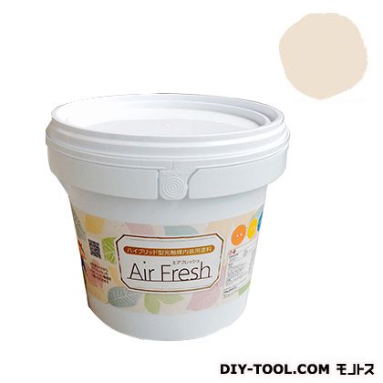 エアフレッシュハイブリット型光触媒内装用塗料 オレンジメレンゲ 4kg 1