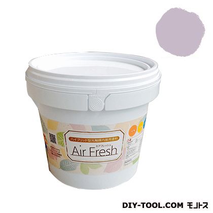 エアフレッシュハイブリット型光触媒内装用塗料 ラベンダーアロマ 4kg 1