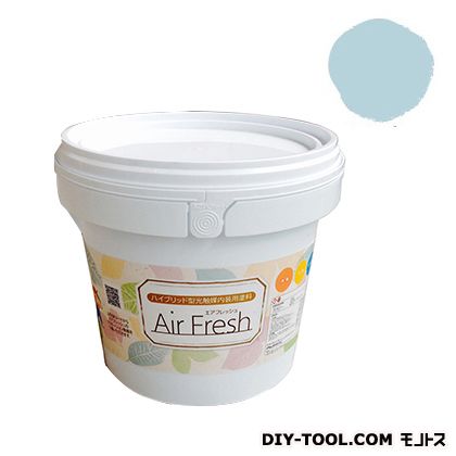エアフレッシュハイブリット型光触媒内装用塗料 エアリィブルー 4kg 1