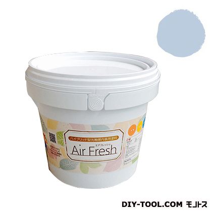 エアフレッシュハイブリット型光触媒内装用塗料 ペールスカイ 4kg 1