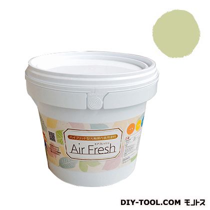 エアフレッシュハイブリット型光触媒内装用塗料 シトラス 4kg 1