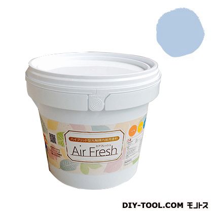 エアフレッシュハイブリット型光触媒内装用塗料 フロスティブルー 4kg 1