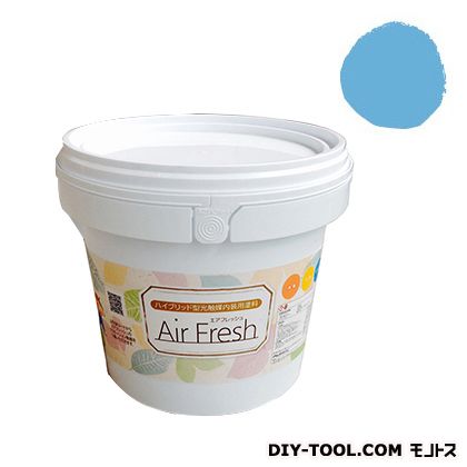 エアフレッシュハイブリット型光触媒内装用塗料 ブルースカイ 4kg 1
