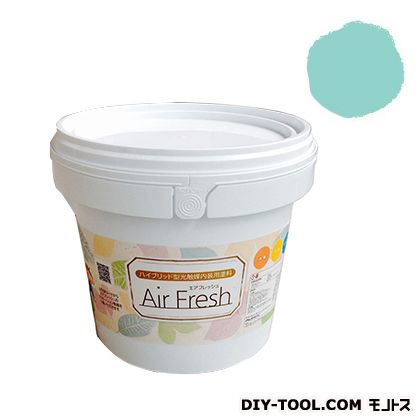 エアフレッシュハイブリット型光触媒内装用塗料 ミントフラッペ 4kg 1