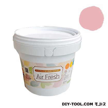 エアフレッシュハイブリット型光触媒内装用塗料 フラミンゴ 4kg 1