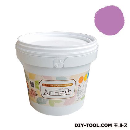 エアフレッシュハイブリット型光触媒内装用塗料 ラズベリーシェイク 4kg 1