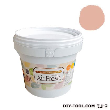 エアフレッシュハイブリット型光触媒内装用塗料 コーラルシェル 4kg 1