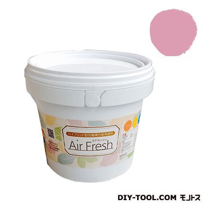 エアフレッシュハイブリット型光触媒内装用塗料 フレンチローズ 4kg 1