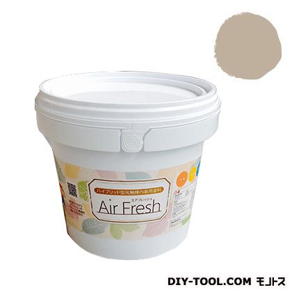 エアフレッシュハイブリット型光触媒内装用塗料 ビスケット 4kg 1