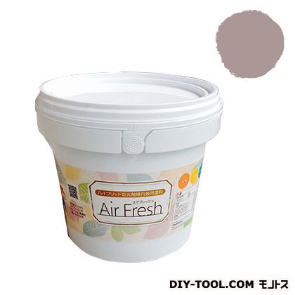 エアフレッシュハイブリット型光触媒内装用塗料 ローズベージュ 4kg 1
