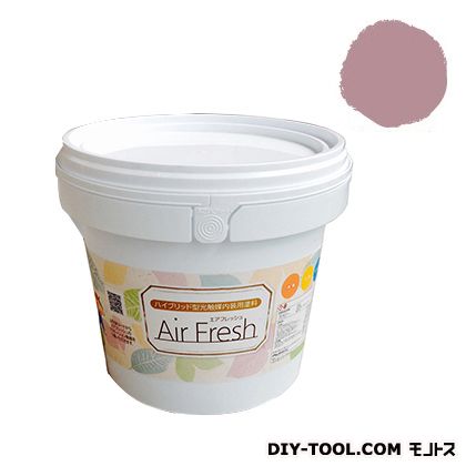 エアフレッシュハイブリット型光触媒内装用塗料 オールドローズ 4kg 1