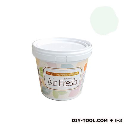 エアフレッシュハイブリット型光触媒内装用塗料 パウダーグリーン 1kg 1