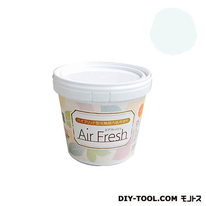 エアフレッシュハイブリット型光触媒内装用塗料 スノーホワイト 1kg 1