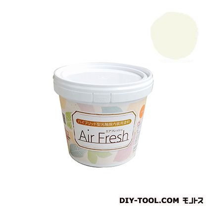 エアフレッシュハイブリット型光触媒内装用塗料 ホワイトキャンドル 1kg 1