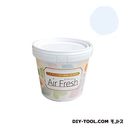 エアフレッシュハイブリット型光触媒内装用塗料 アイスブルー 1kg 1